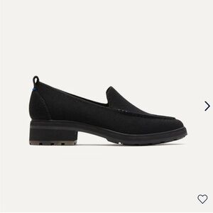 New in box! Rothy’s The Lug Loafer in Onxy Black size 9